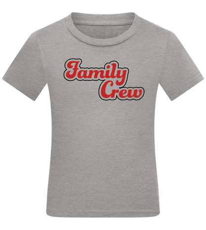 Family Crew Design - Comfort kids fitted t-shirt_ORION GREY_front