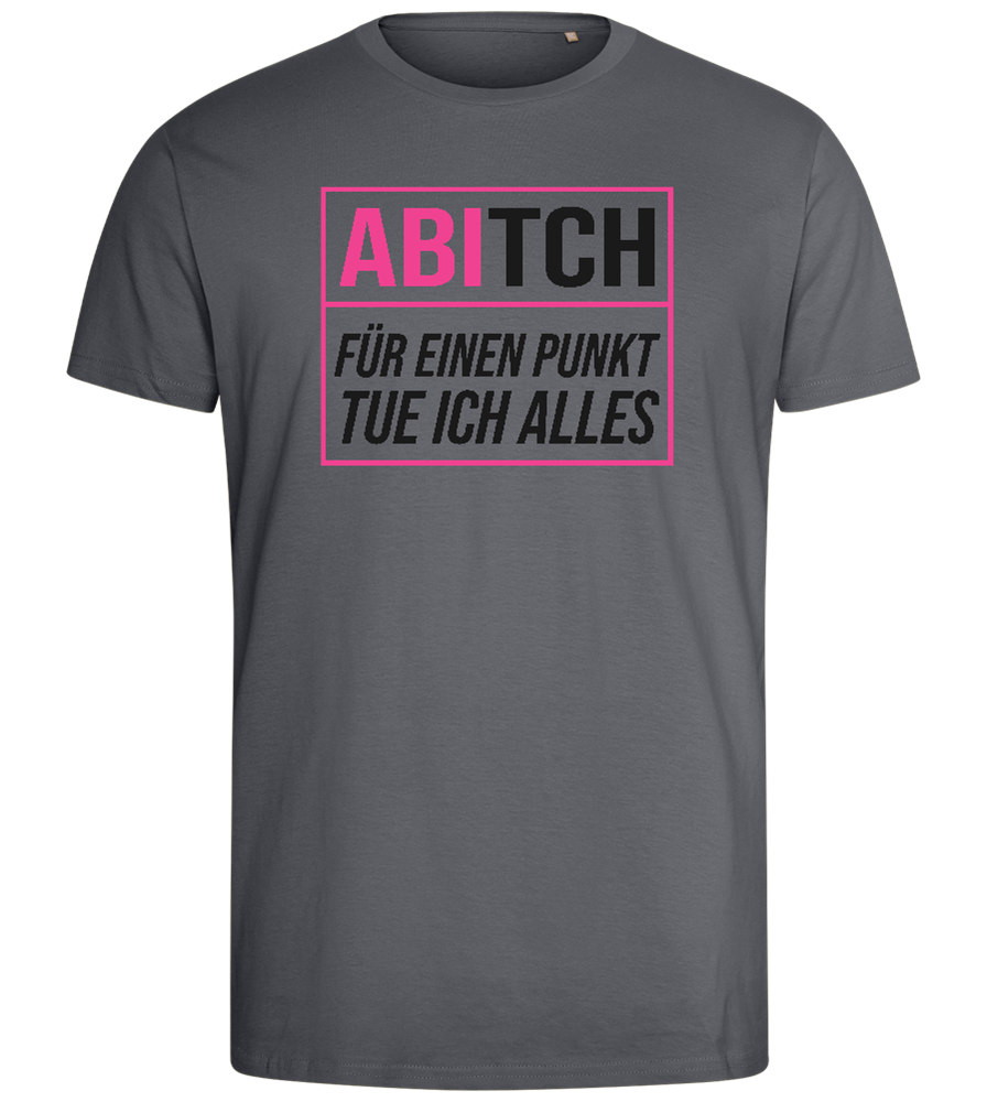 Tue Ich Alles Design - Comfort men's fitted t-shirt_MOUSE GREY_front