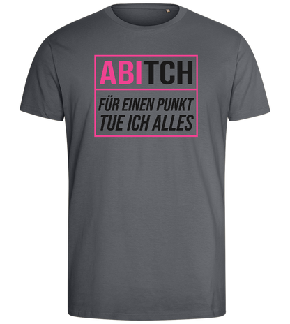 Tue Ich Alles Design - Comfort men's fitted t-shirt_MOUSE GREY_front