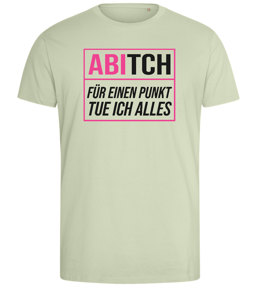 Tue Ich Alles Design - Comfort men's fitted t-shirt_SILESTONE_front