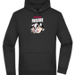 Dead Inside Skull Design - Premium Essential Unisex Hoodie_BLACK_front