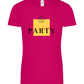 Bachelorette Party Rings Design - Comfort women's t-shirt_FUCHSIA_front