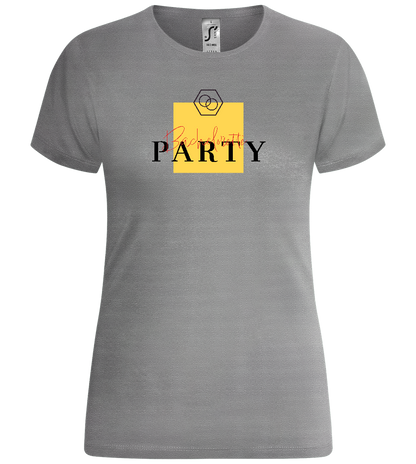 Bachelorette Party Rings Design - Comfort women's t-shirt_ORION GREY_front