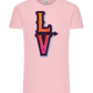 Left Love Design - Comfort Unisex T-Shirt_CANDY PINK_front