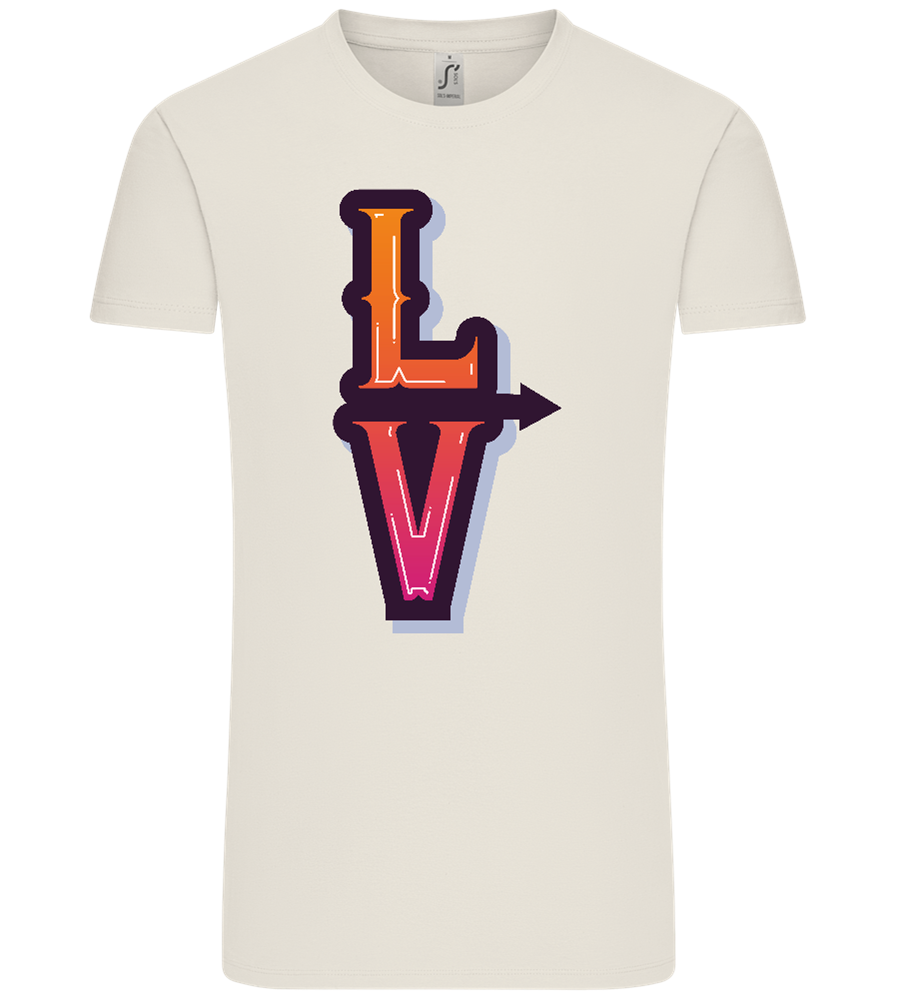 Left Love Design - Comfort Unisex T-Shirt_ECRU_front