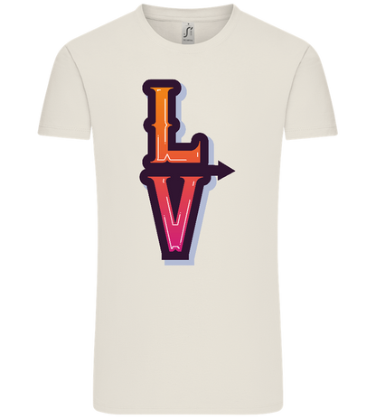 Left Love Design - Comfort Unisex T-Shirt_ECRU_front