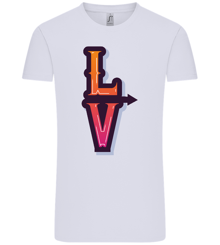 Left Love Design - Comfort Unisex T-Shirt_LILAK_front