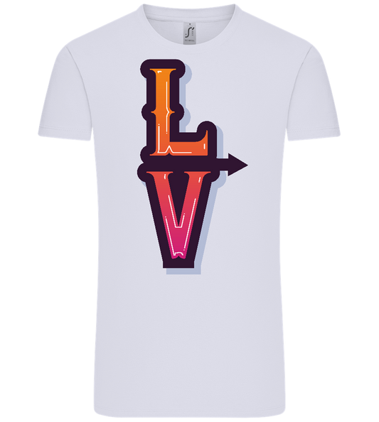 Left Love Design - Comfort Unisex T-Shirt_LILAK_front