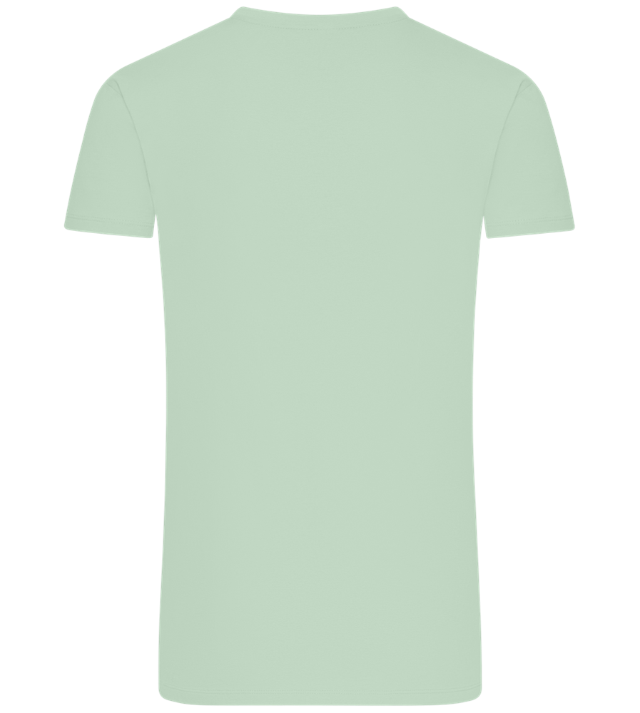 Left Love Design - Comfort Unisex T-Shirt_ICE GREEN_back
