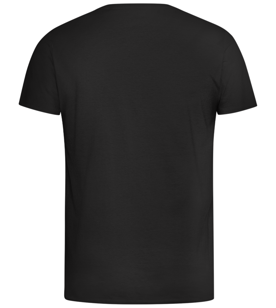 Kingsday Flag Design - Comfort men's t-shirt_DEEP BLACK_back