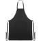 Organic Cotton Apron_BLACK_front