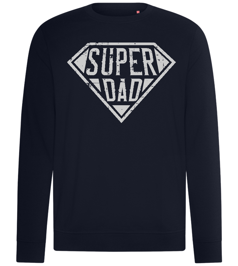 Super Dad 2 Design - Comfort unisex sweater_FRENCH NAVY_front