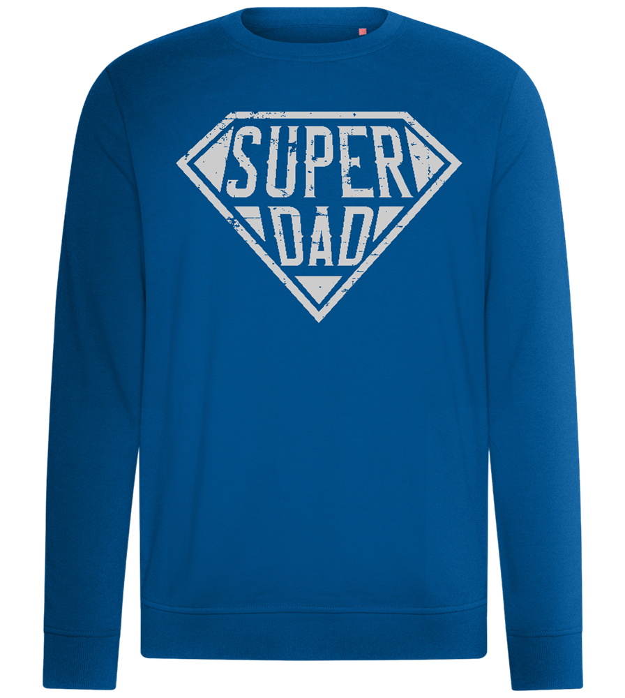 Super Dad 2 Design - Comfort unisex sweater_ROYAL_front