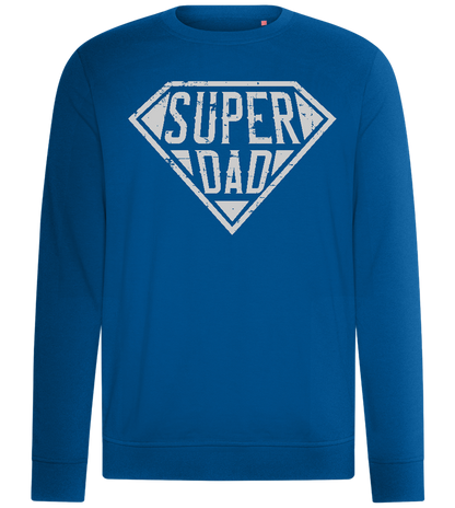 Super Dad 2 Design - Comfort unisex sweater_ROYAL_front