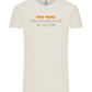 Das Wars Möge Der Abschluss Mit Uns Sein Design - Comfort Unisex T-Shirt_ECRU_front