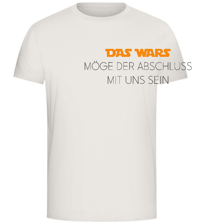 Das Wars Möge Der Abschluss Mit Uns Sein Design - Comfort Unisex T-Shirt_ECRU_front