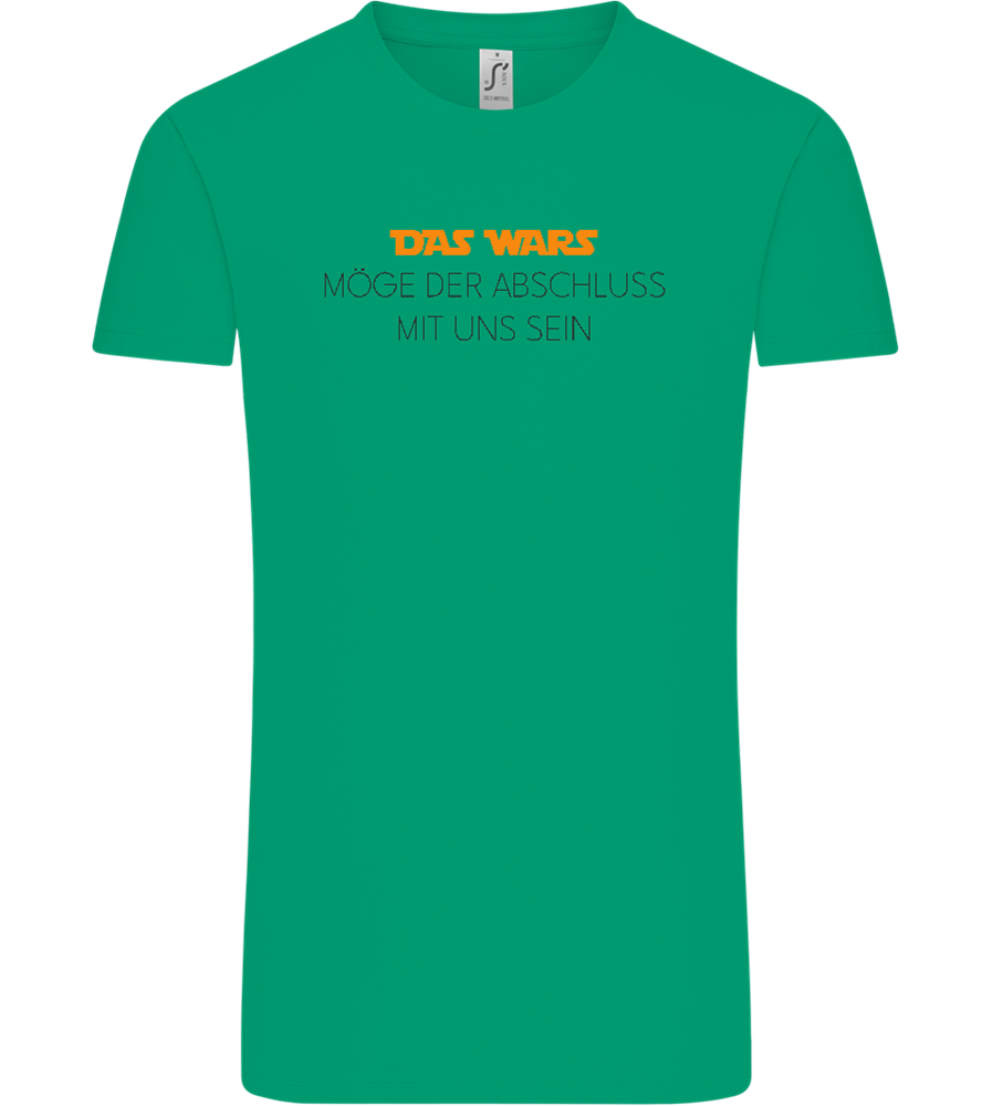 Das Wars Möge Der Abschluss Mit Uns Sein Design - Comfort Unisex T-Shirt_SPRING GREEN_front