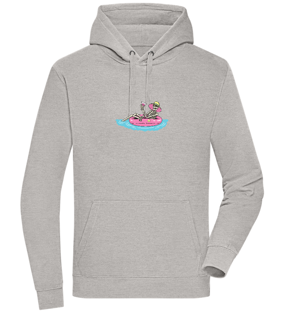 Drink And Chill Design - Premium unisex hoodie_ORION GREY II_front