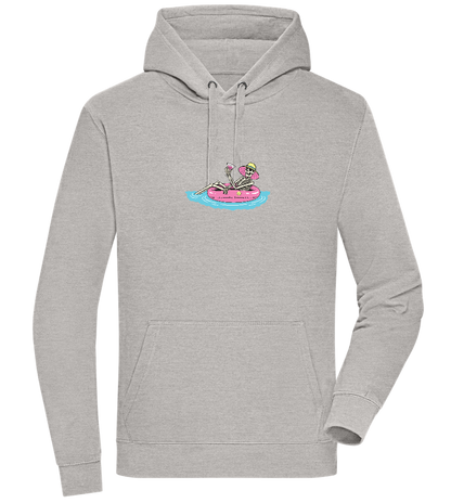 Drink And Chill Design - Premium unisex hoodie_ORION GREY II_front