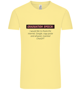 Graduation Speech Design - Comfort Unisex T-Shirt