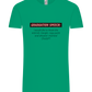 Graduation Speech Design - Comfort Unisex T-Shirt_SPRING GREEN_front