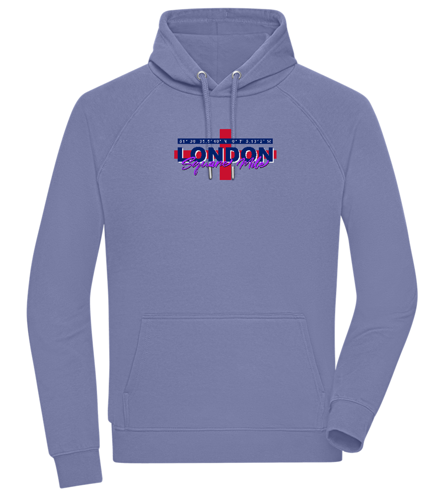 Square Mile Design - Comfort unisex hoodie_BLUE_front