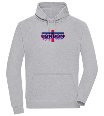 Square Mile Design - Comfort unisex hoodie_ORION GREY II_front