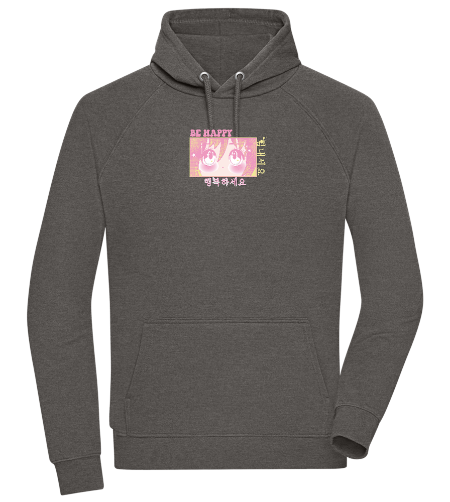 Be Happy Design - Comfort unisex hoodie_CHARCOAL CHIN_front