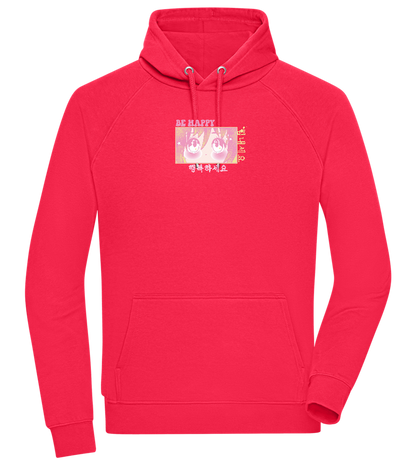 Be Happy Design - Comfort unisex hoodie_RED_front