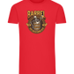 Save Water Drink Beer Barrel Design - Comfort men's fitted t-shirt_BRIGHT RED_front