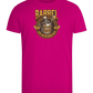 Save Water Drink Beer Barrel Design - Comfort men's fitted t-shirt_FUCHSIA_front