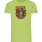 Save Water Drink Beer Barrel Design - Comfort men's fitted t-shirt_GREEN APPLE_front