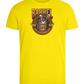 Save Water Drink Beer Barrel Design - Comfort men's fitted t-shirt_YELLOW_front