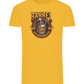 Save Water Drink Beer Barrel Design - Comfort men's fitted t-shirt_YELLOW_front