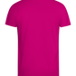 Save Water Drink Beer Barrel Design - Comfort men's fitted t-shirt_FUCHSIA_back