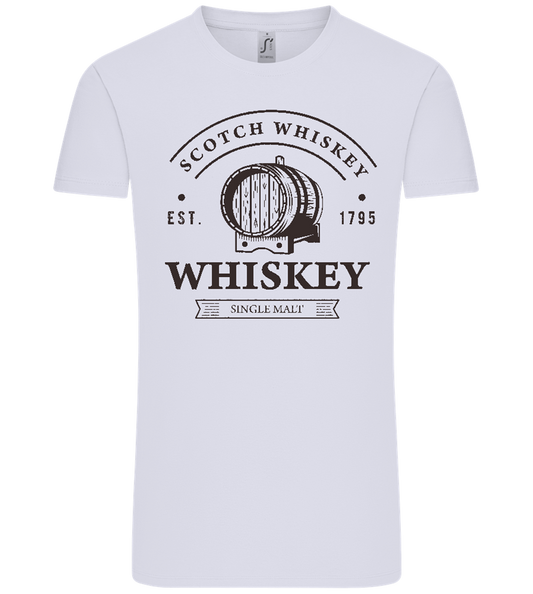 Scotch Whiskey Barrell Design - Comfort Unisex T-Shirt_LILAK_front