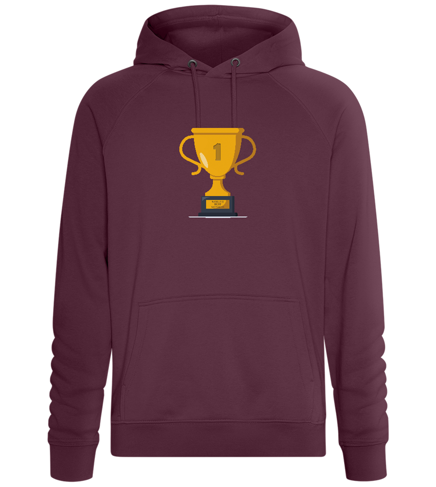 #1 Grandpa Design - Comfort unisex hoodie_BORDEAUX_front