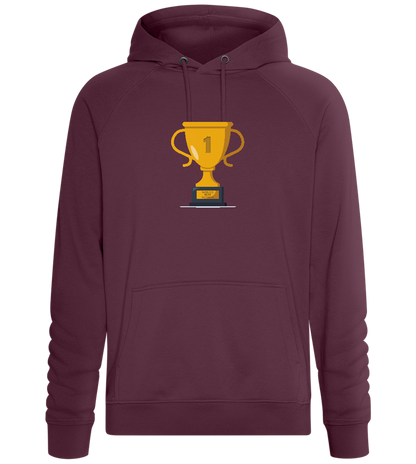 #1 Grandpa Design - Comfort unisex hoodie_BORDEAUX_front