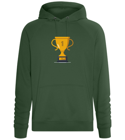 #1 Grandpa Design - Comfort unisex hoodie_GREEN BOTTLE_front