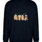 Halloween Drinks Design - Comfort Essential Unisex Sweater_BLACK_front