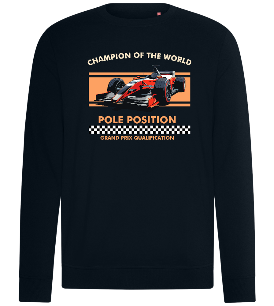 Champion of the World Design - Comfort unisex sweater_BLACK_front