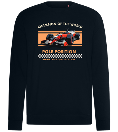 Champion of the World Design - Comfort unisex sweater_BLACK_front