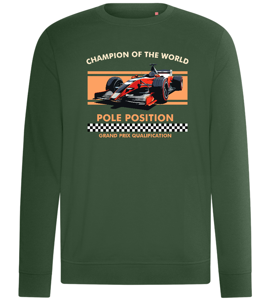 Champion of the World Design - Comfort unisex sweater_GREEN BOTTLE_front