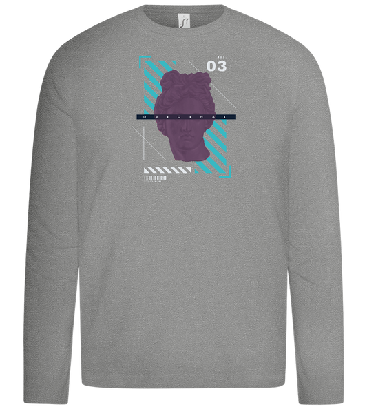 The Original Angel Design - Premium kids long sleeve t-shirt_ORION GREY_front