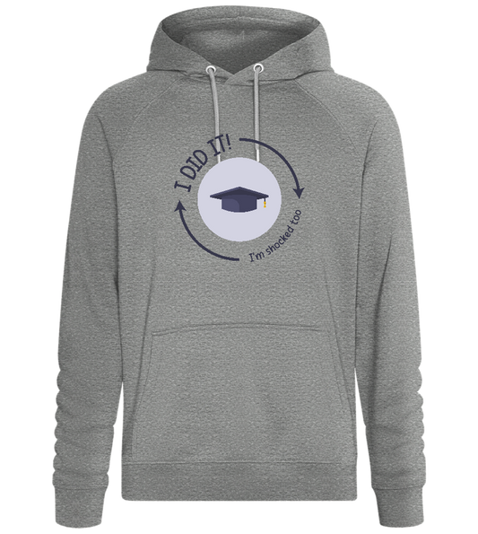 Im Shocked Too Design - Comfort unisex hoodie_ORION GREY II_front