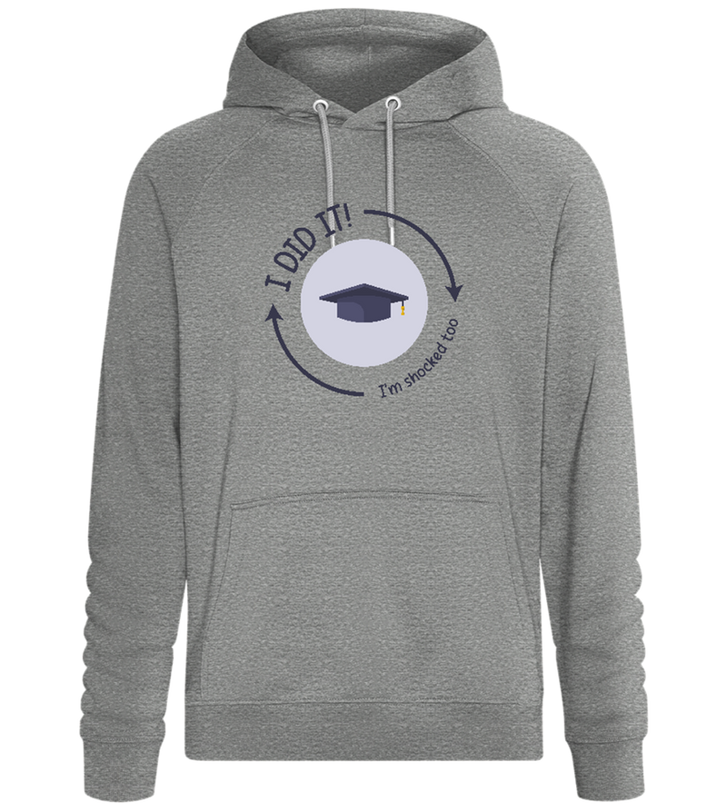 Im Shocked Too Design - Comfort unisex hoodie_ORION GREY II_front