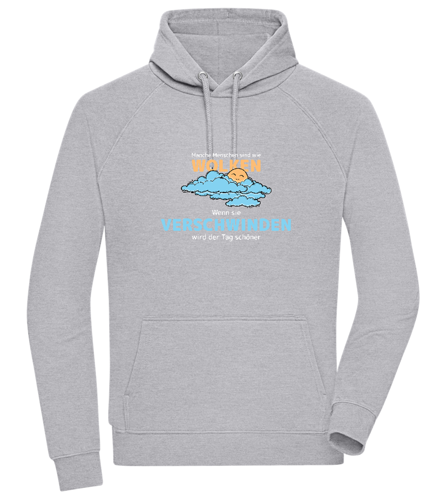 People Are Like Clouds Design - Comfort unisex hoodie_ORION GREY II_front