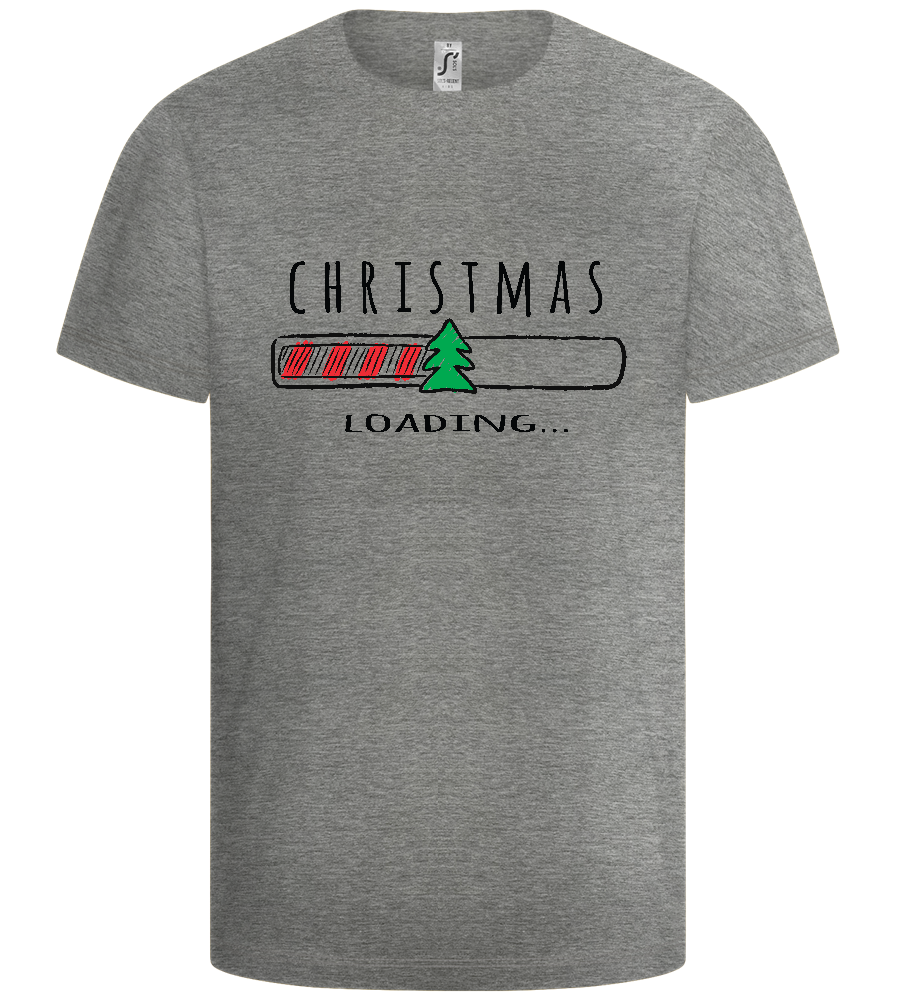 Christmas Loading Bar Design - Basic kids t-shirt_ORION GREY_front