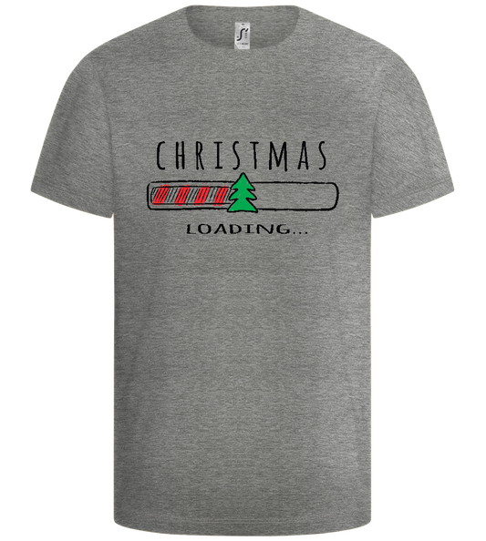 Christmas Loading Bar Design - Basic kids t-shirt_ORION GREY_front