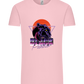 Retro Panther 4 Design - Comfort Unisex T-Shirt_CANDY PINK_front